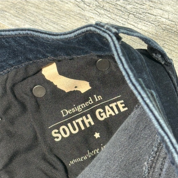 AG ADRIANO GOLDSCHMIED THE MARI Dark Wash High Rise Straight Leg Jeans 27 - Picture 13 of 15